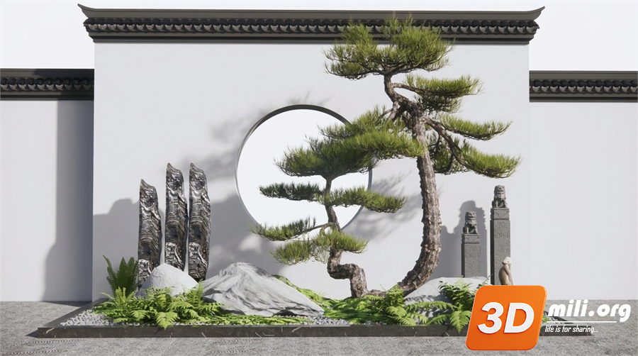 Mini Garden Skp Files 
